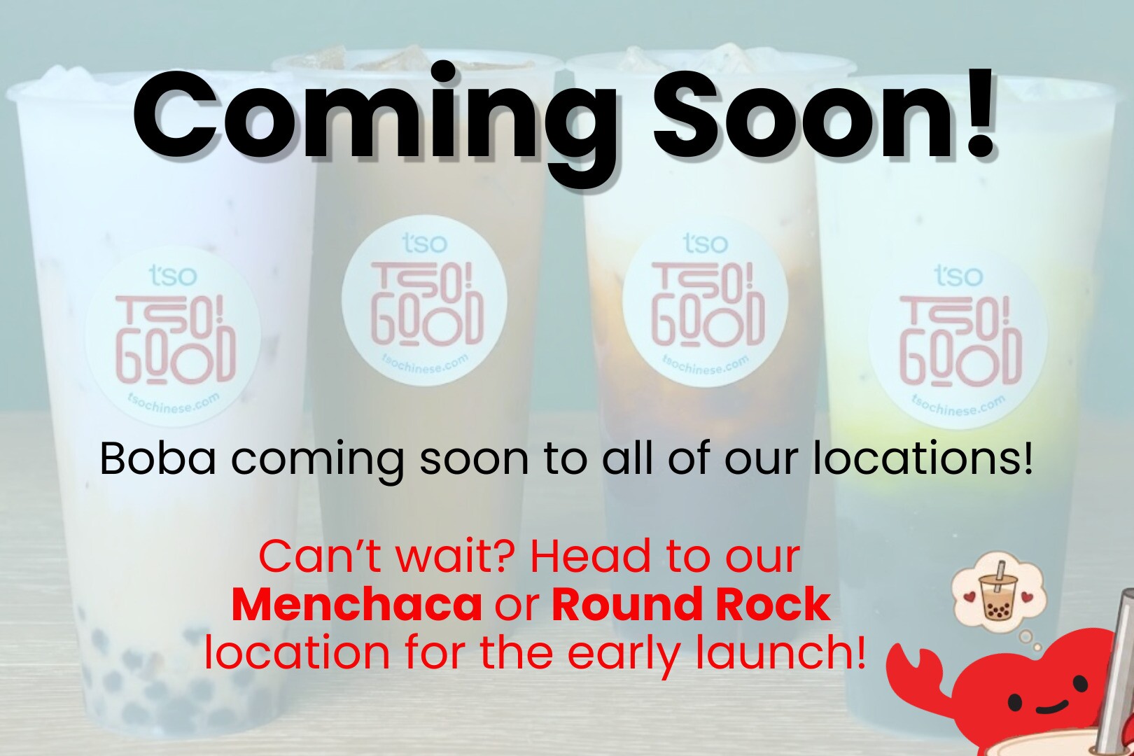 New Boba Coming Soon!