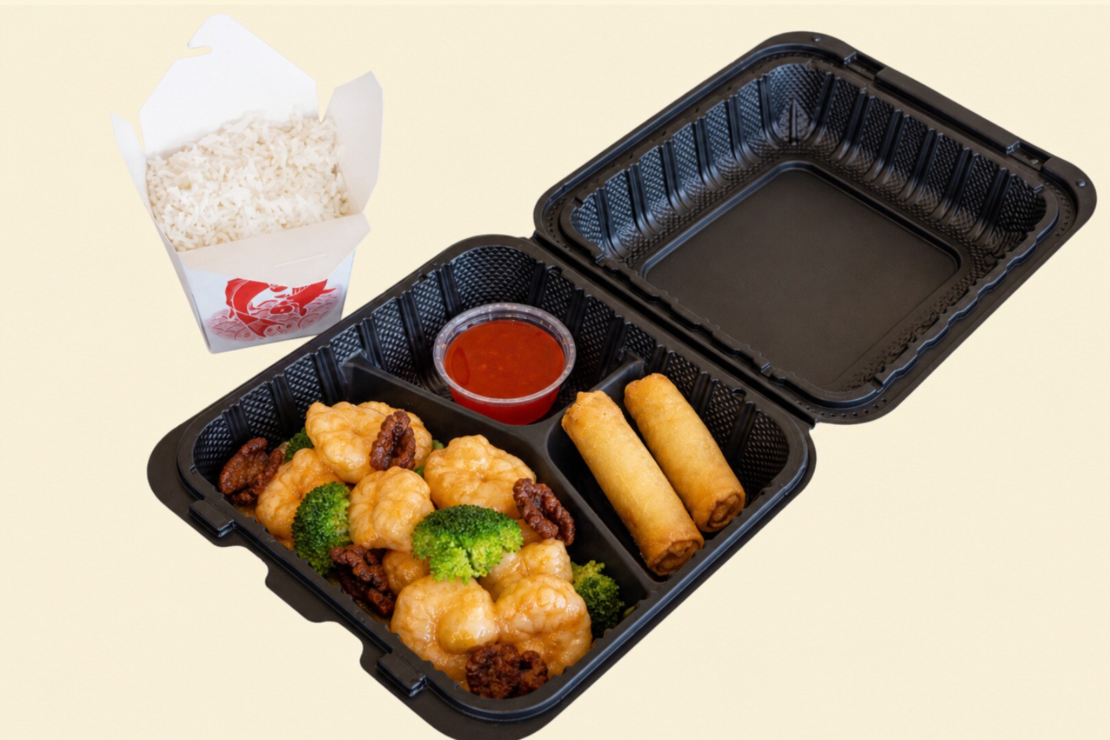Tso Plate Honey Walnut Shrimp