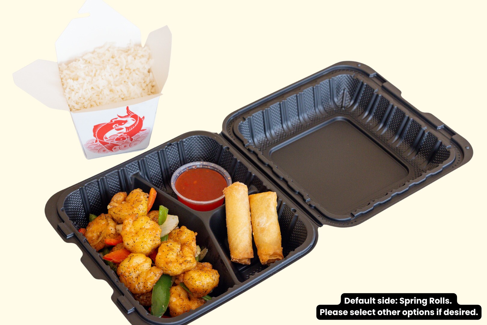 Tso Plate Salt and Pepper Shrimp 🌶