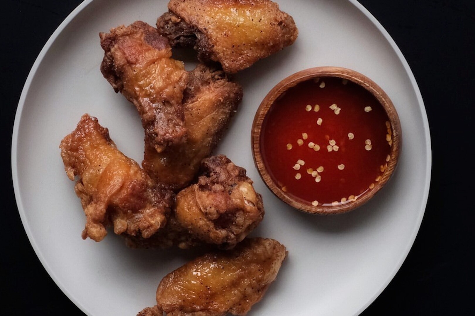 Chinese Fried Wings (6 pcs)