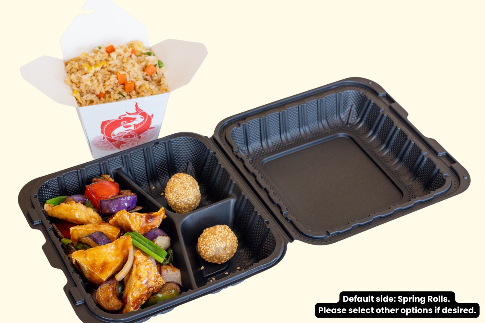 Tso Plate Eggplant Tofu 🌶