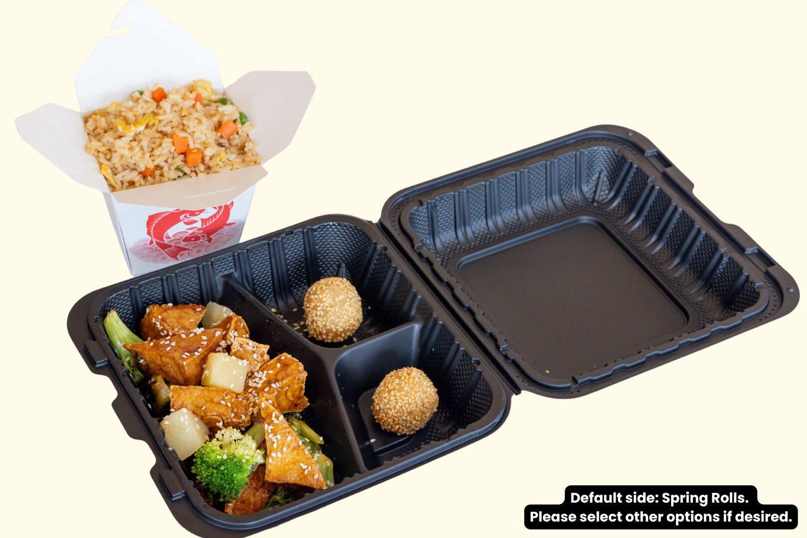 Tso Plate Sesame Tofu