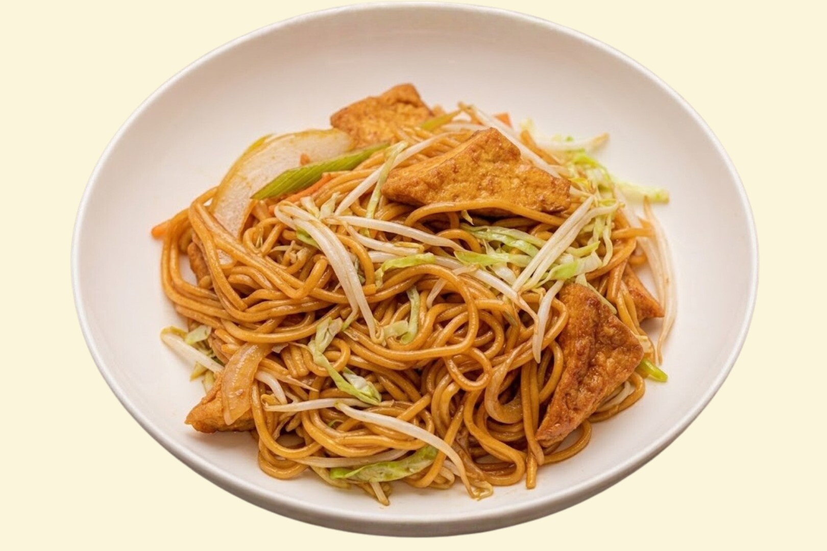 Veggie Lo Mein with Tofu