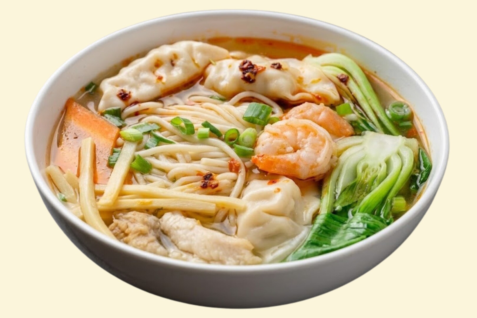 Large Wonton Noodle Soup