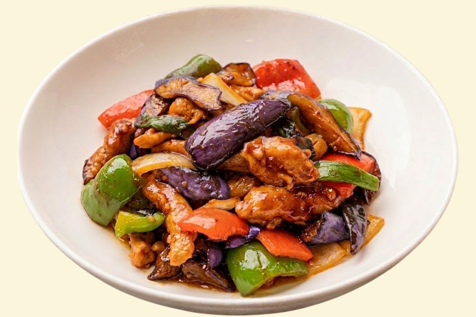 Eggplant Chicken 🌶