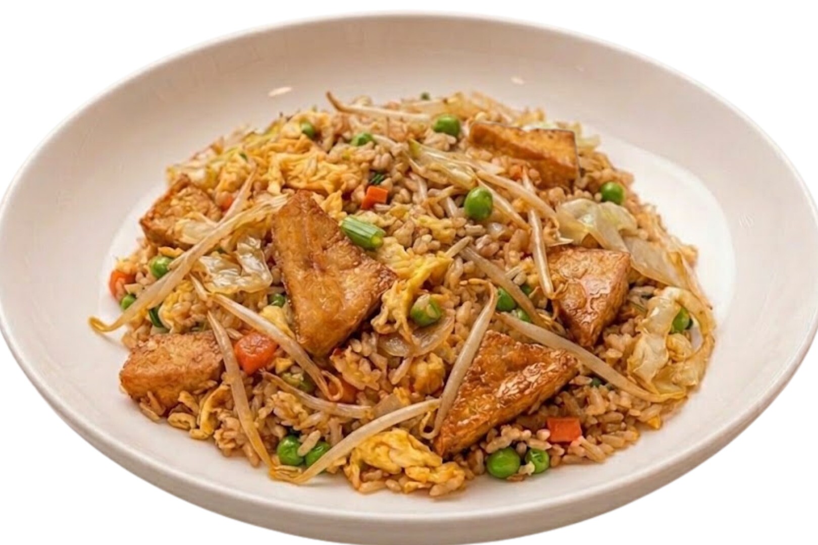Veggie Fried Rice with Tofu