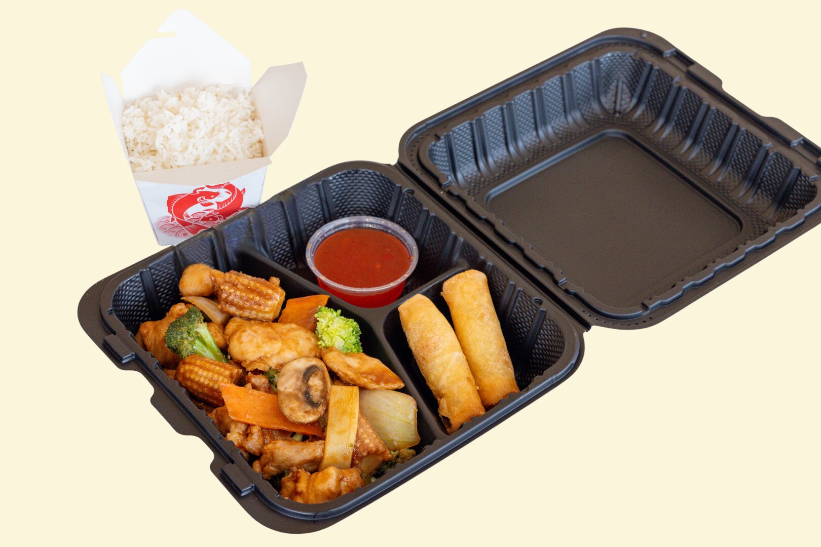 Tso Plate Hunan Chicken 🌶