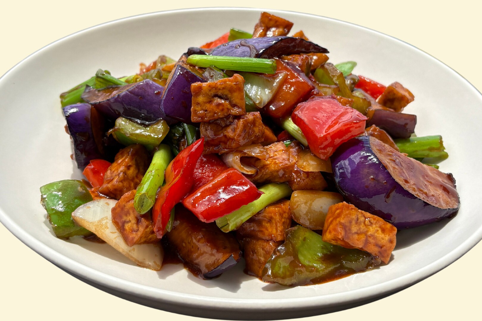 Eggplant Tofu 🌶