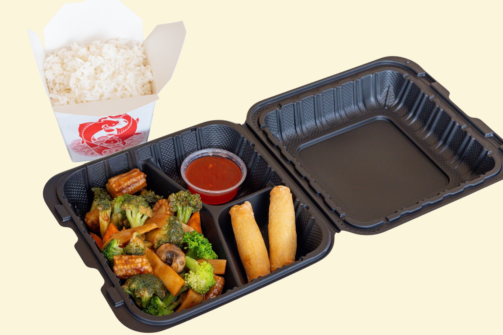 Tso Plate Veggie Delight