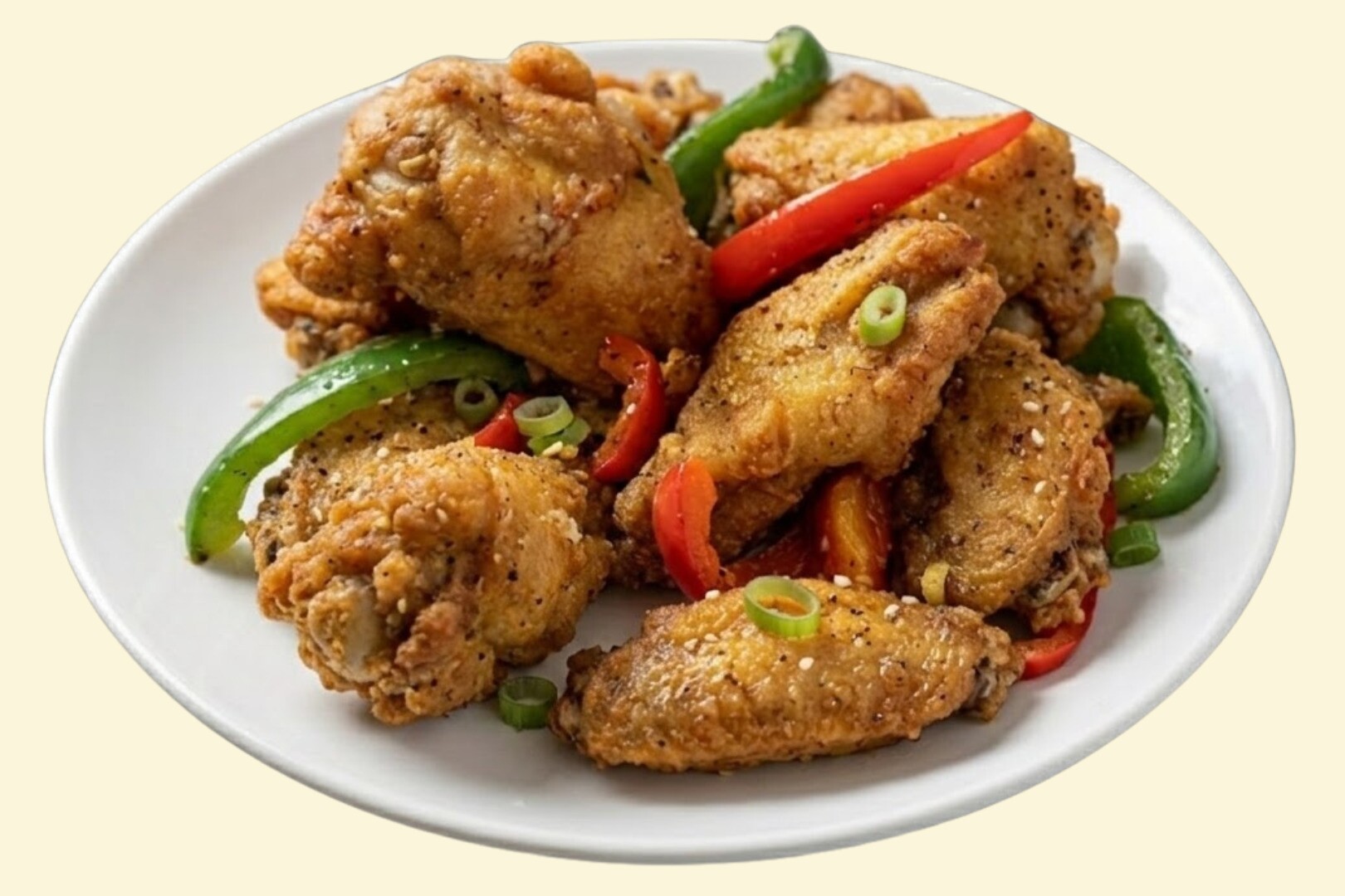 Salt & Pepper Wings (6pcs)