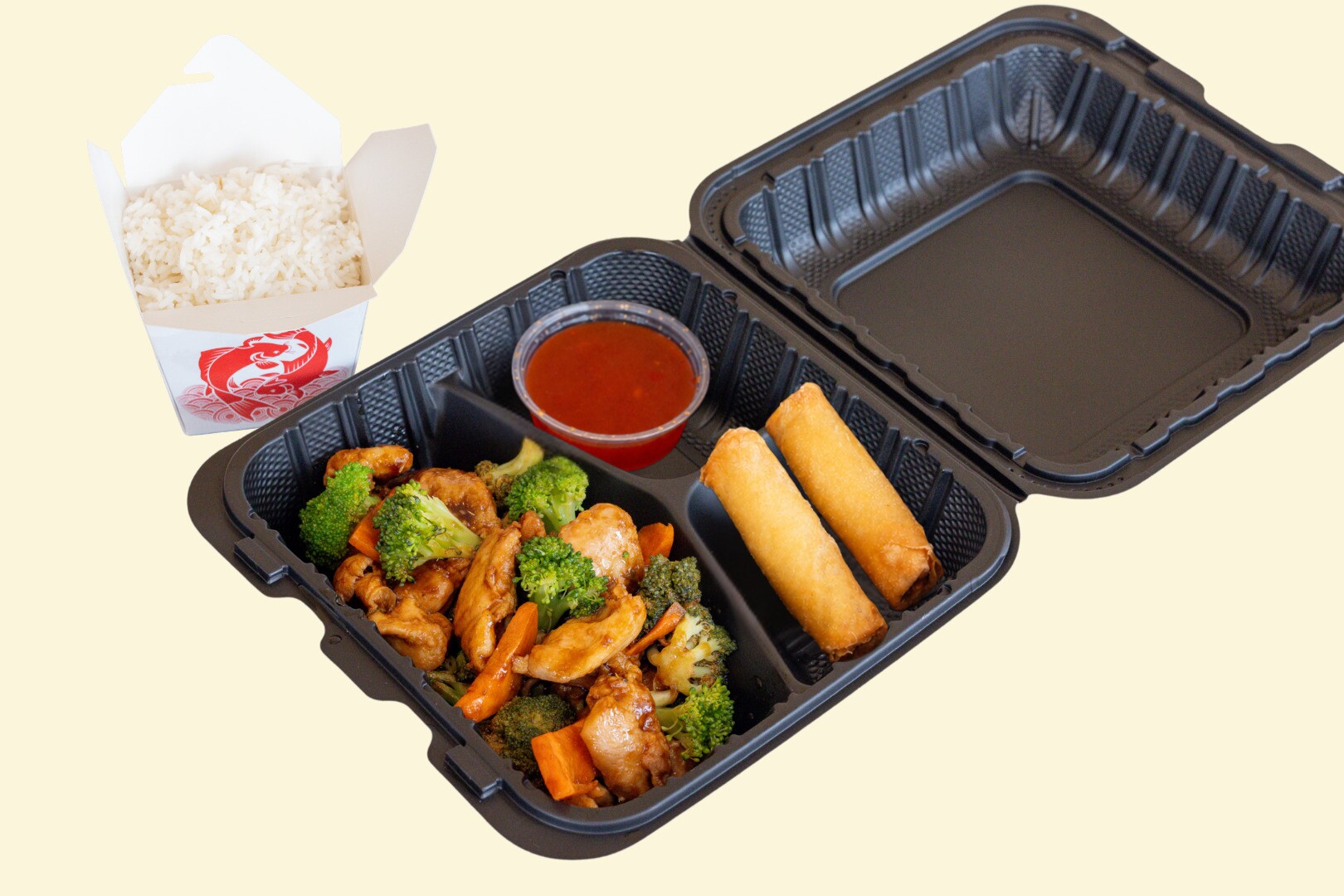 Tso Plate Chicken w/ Broccoli