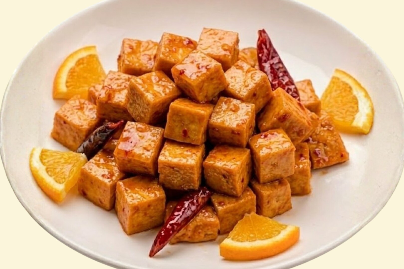 Orange Tofu 🌶
