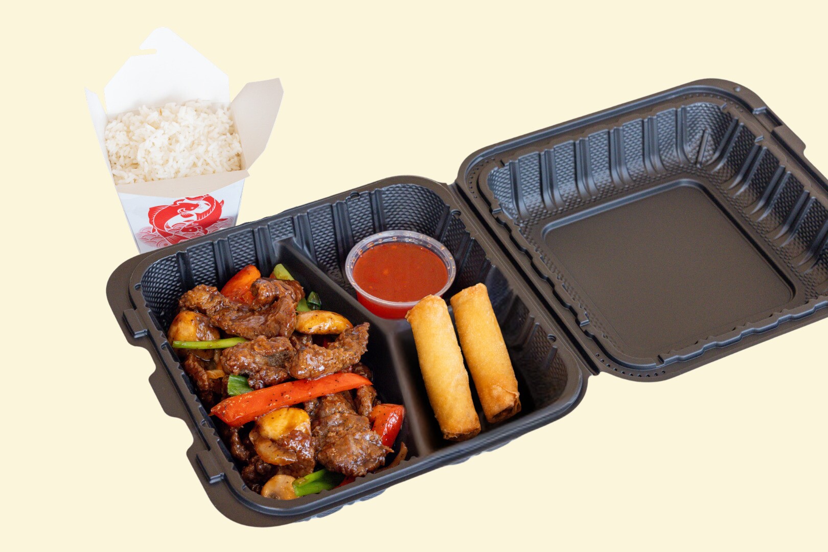 Tso Plate Black Pepper Steak 🌶