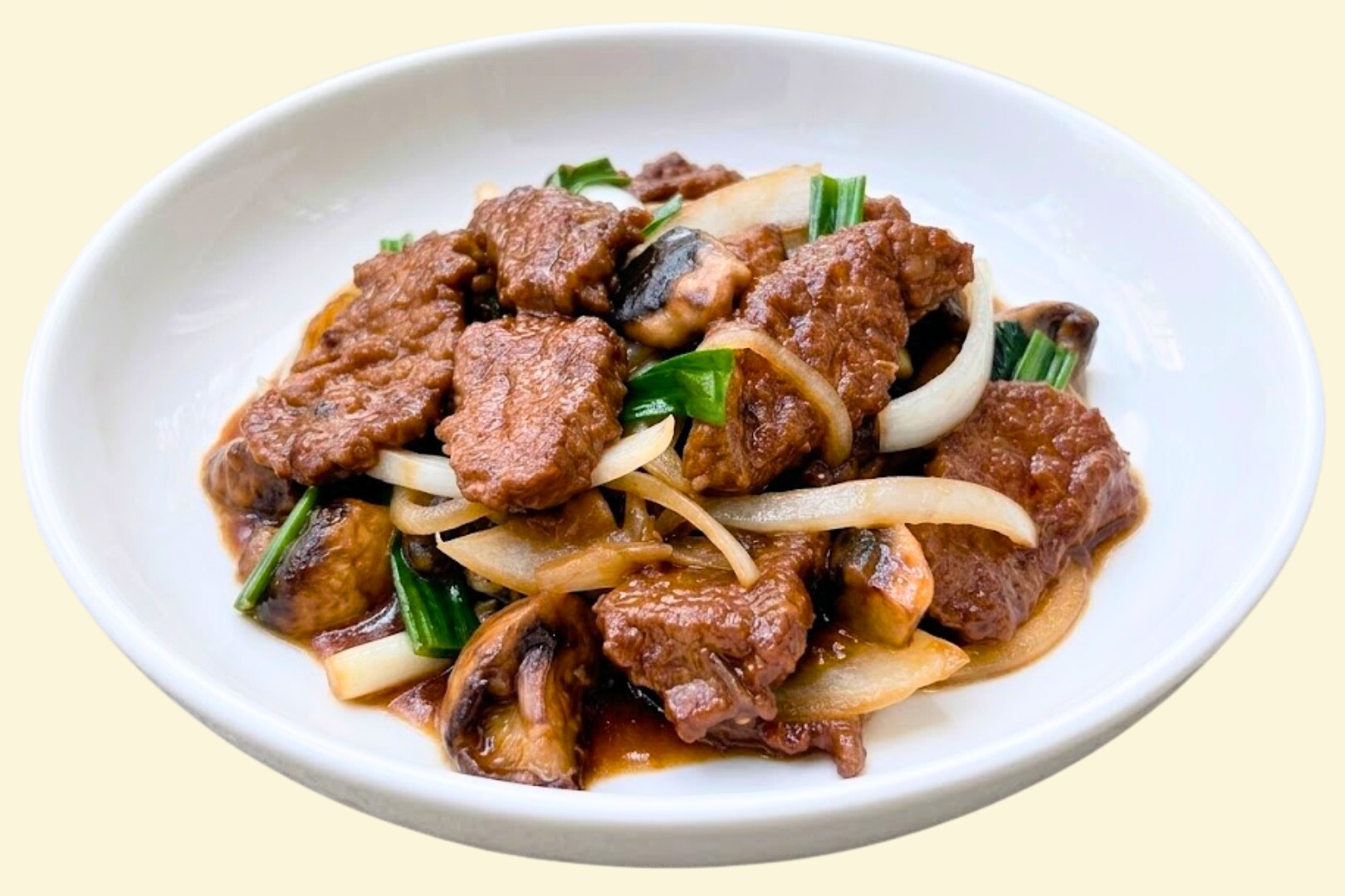Mongolian Beef with Mushroom 