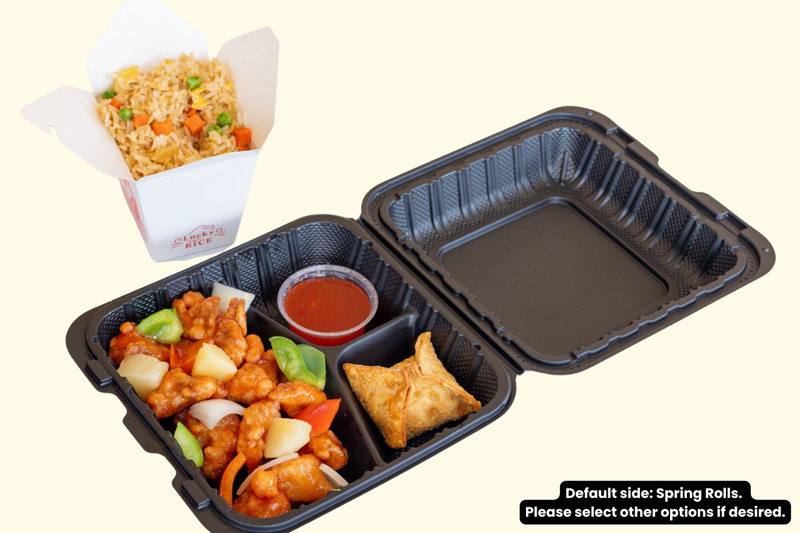 Tso Plate Sweet & Sour Chicken
