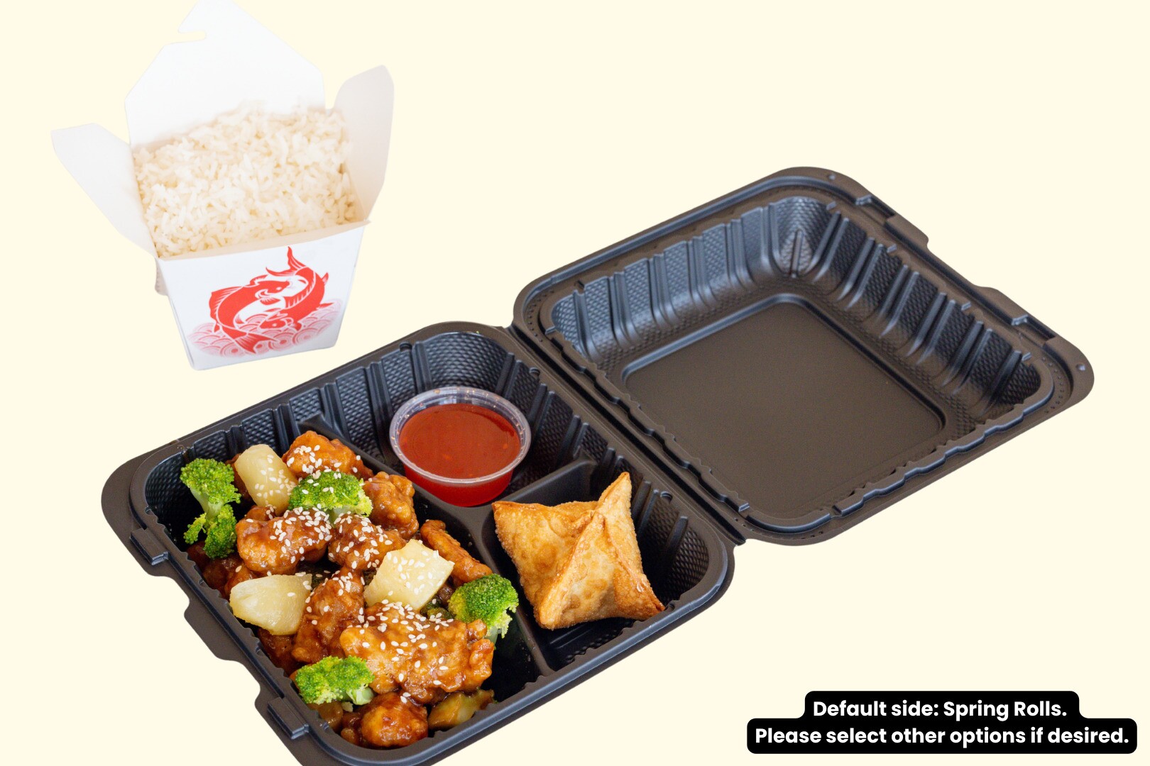 Tso Plate Sesame Chicken