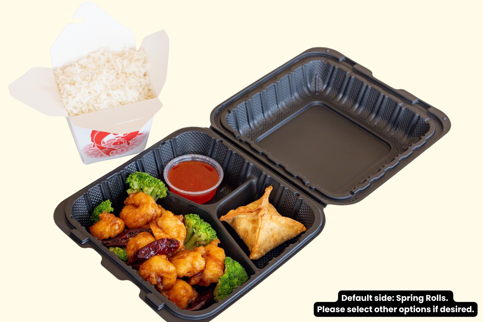 Tso Plate General Tso Shrimp