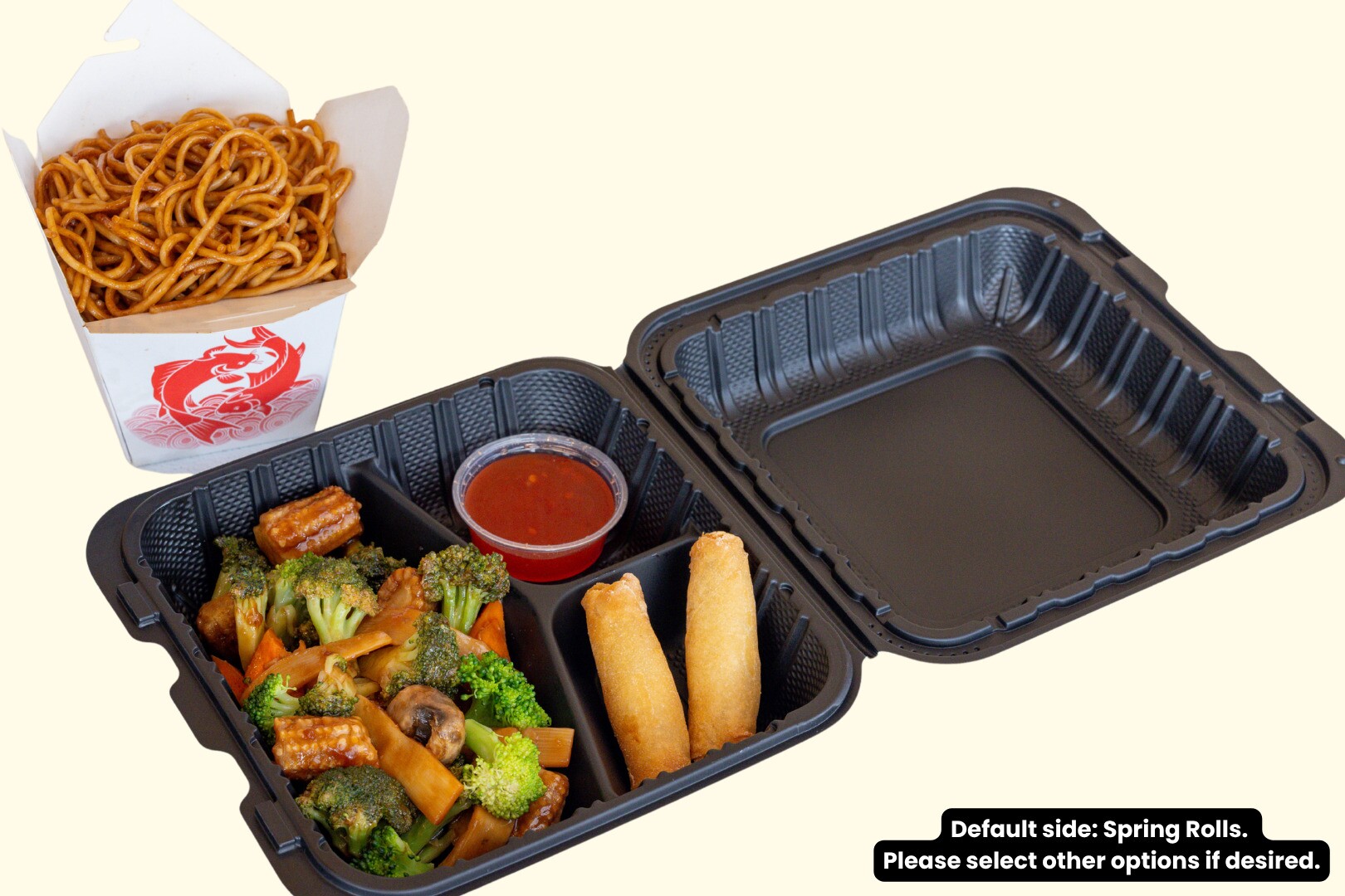 Tso Plate Veggie Delight