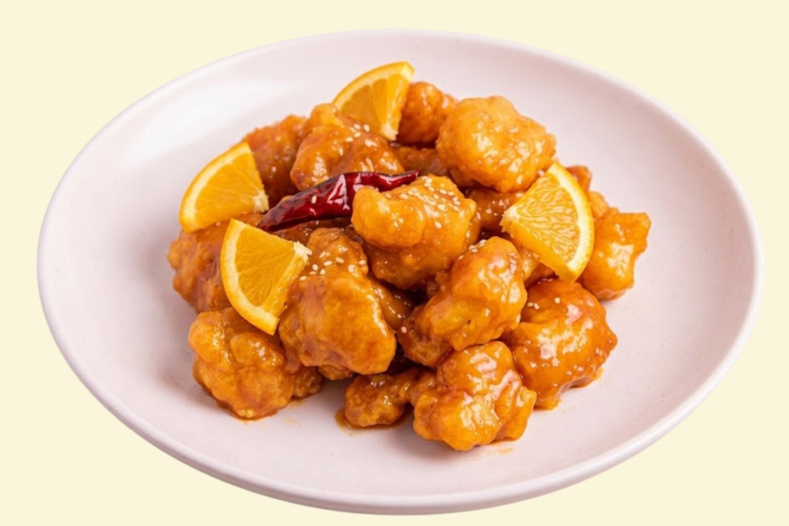 Orange Chicken 🍊🌶
