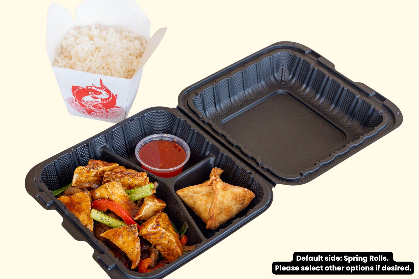 Tso Plate Salt and Pepper Tofu 🌶