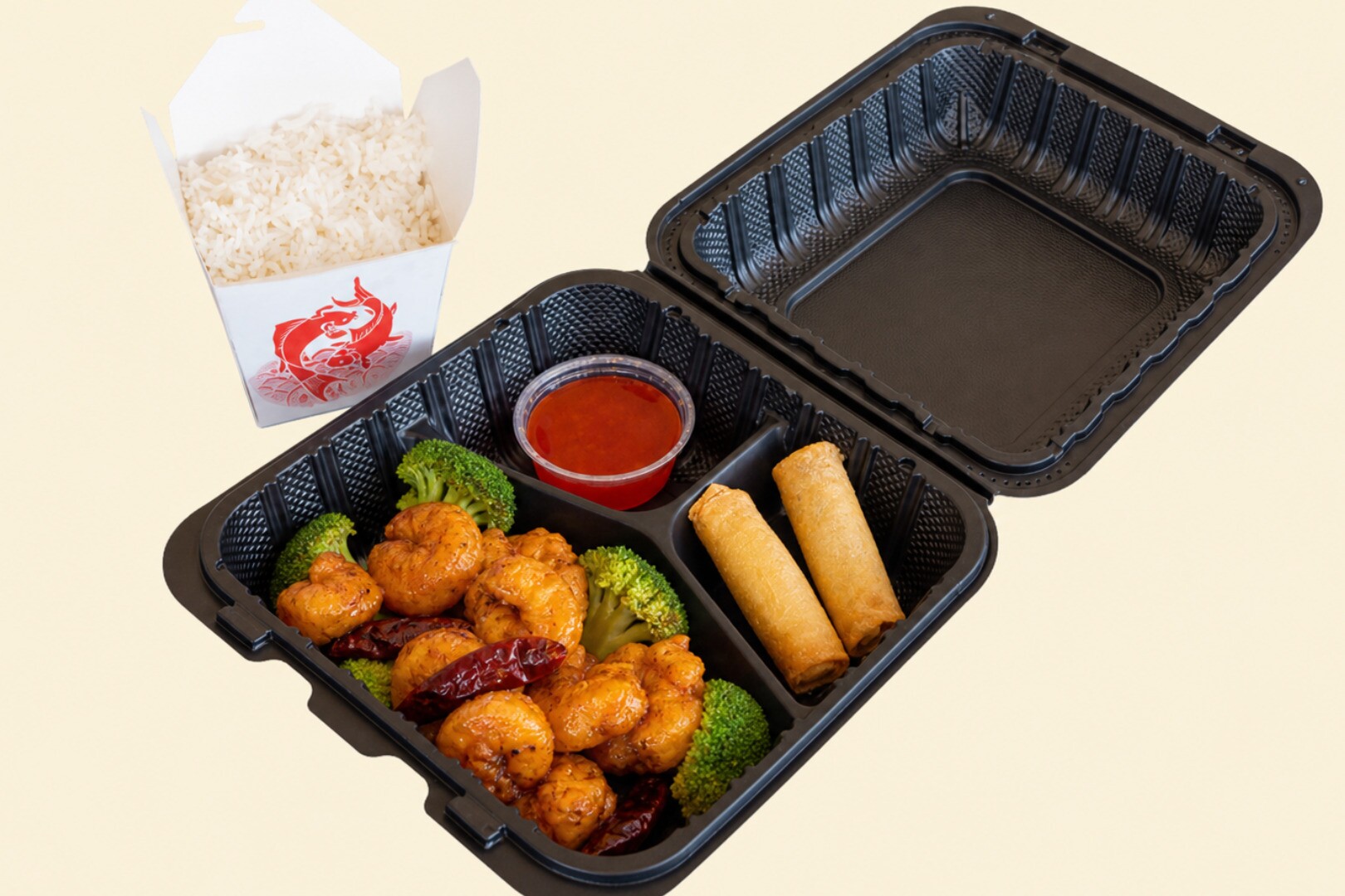 Tso Plate General Tso Shrimp