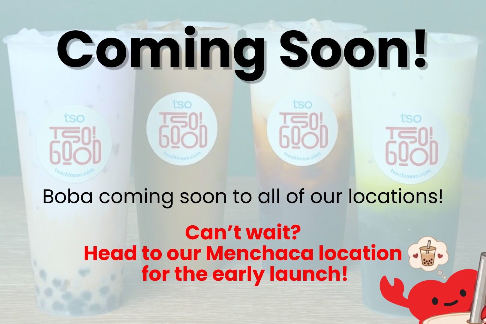 New Boba Coming Soon!
