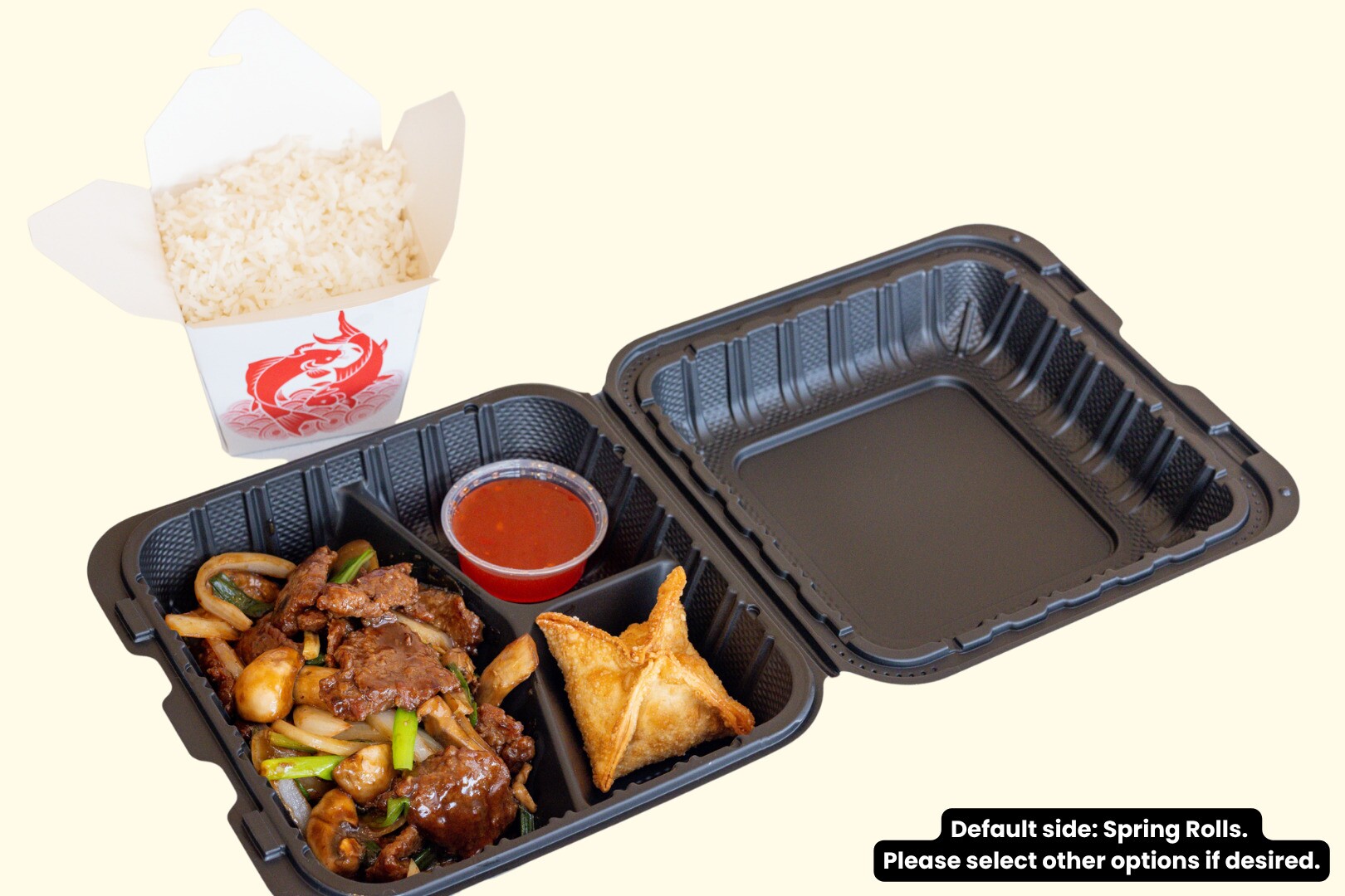 Tso Plate Mongolian Beef with Mushroom