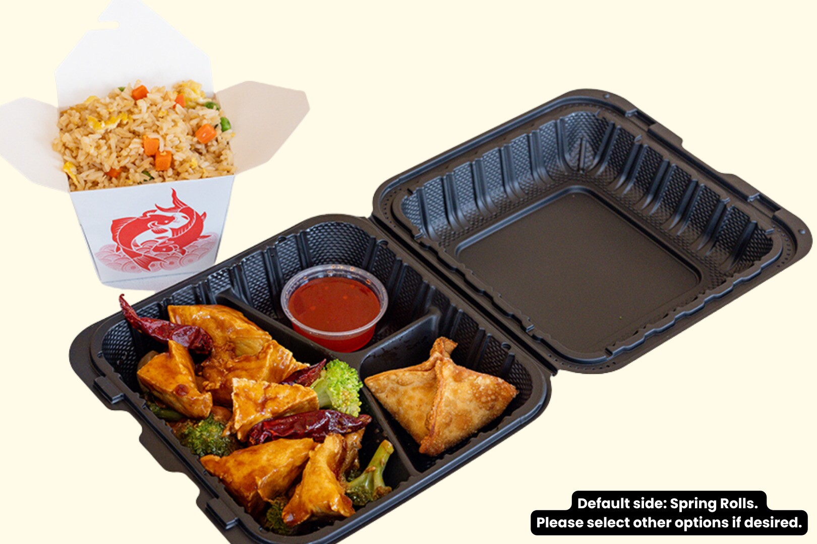  Tso Plate General Tso Tofu 🌶