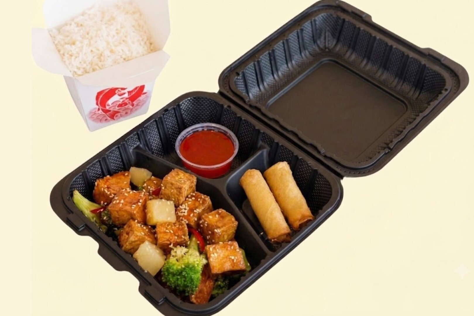 Tso Plate Sesame Tofu