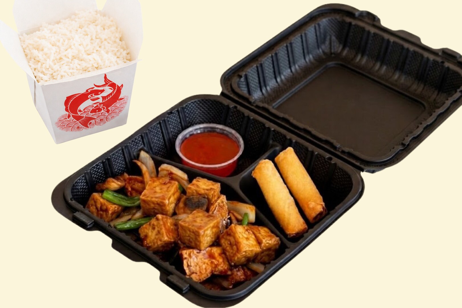 Tso Plate Mongolian Tofu with Mushroom