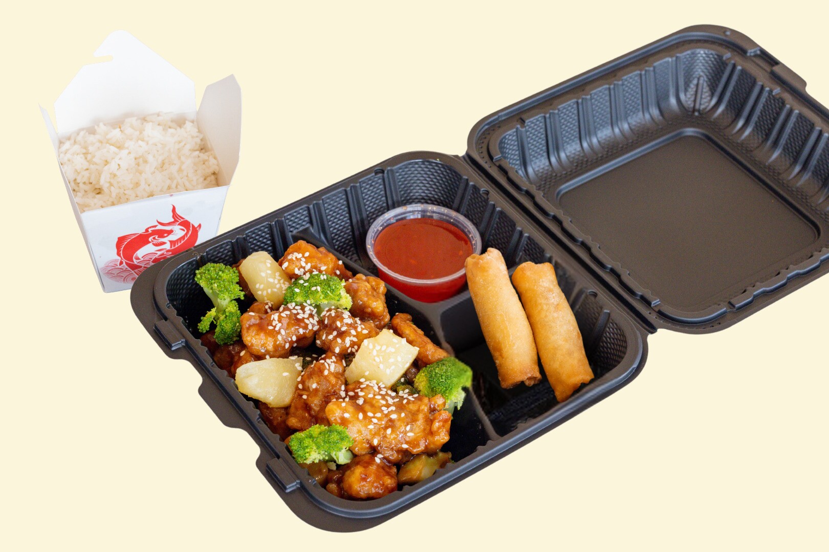 Tso Plate Sesame Chicken